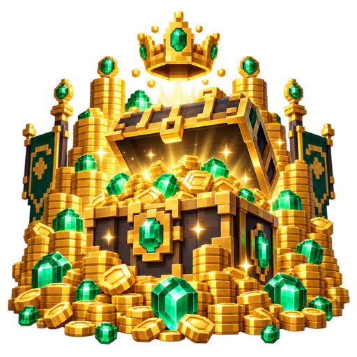 Gran tesoro del paquete de 500 millones de coins